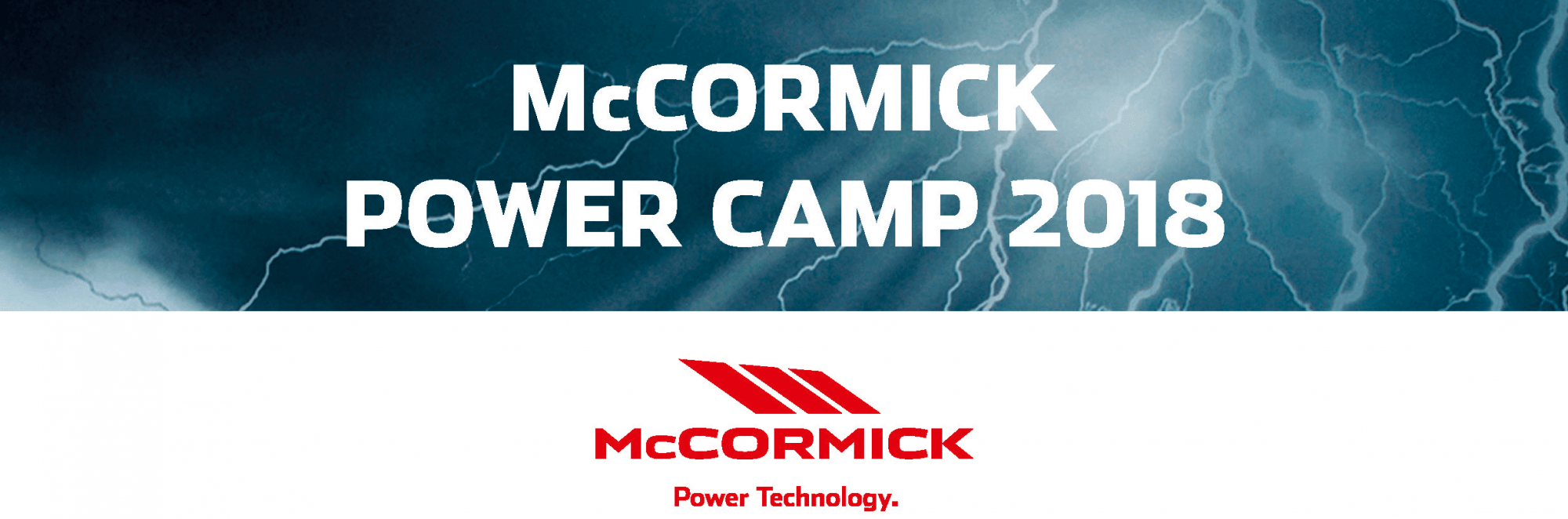 McCORMICK POWER CAMP 2018 DEUTSCHLAND - McCormick
