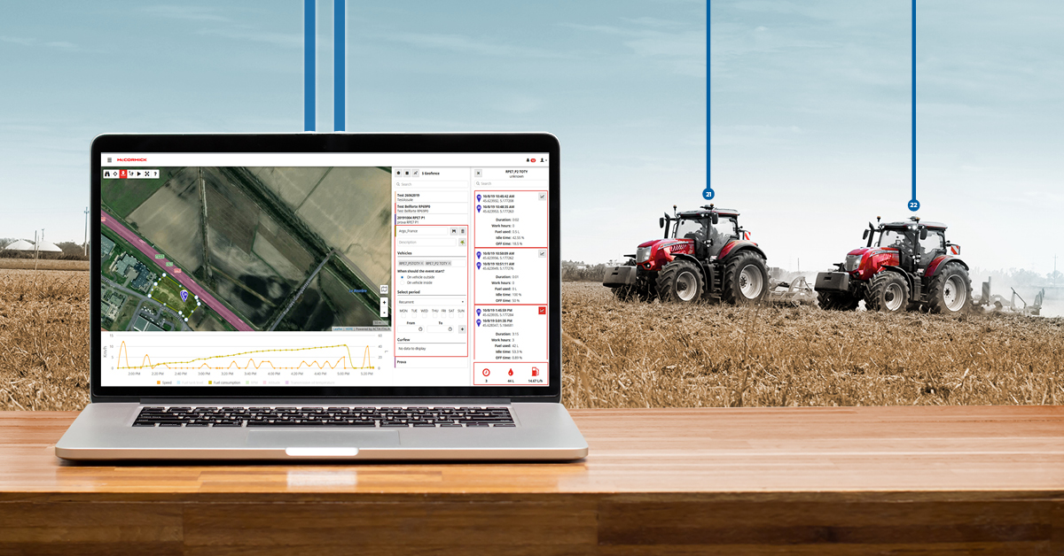 telemetria fleet management agricoltura sostenibile