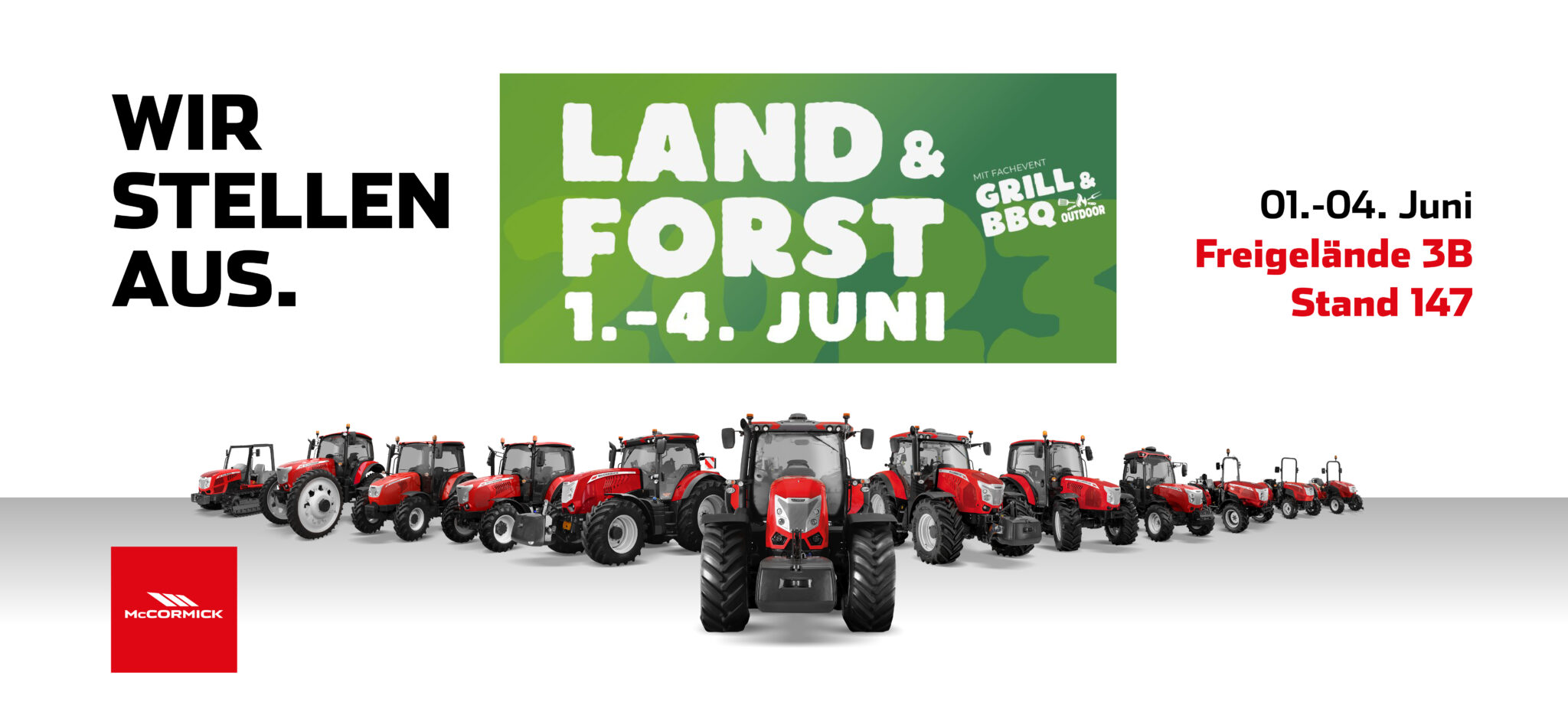 Wir stellen aus Messe Land und Forst Wieselburg McCormick