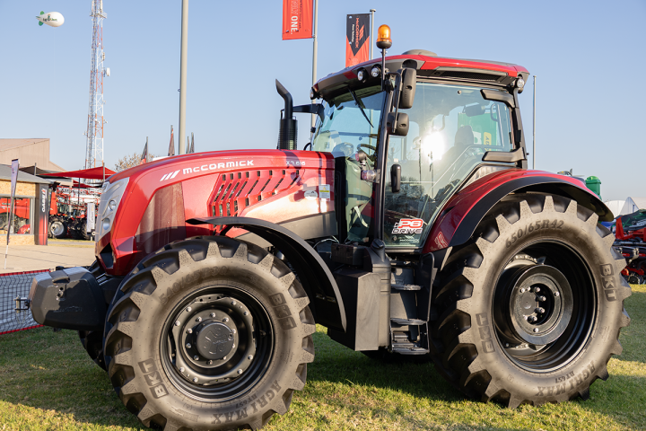 McCormick tractor on display at Nampo 2025