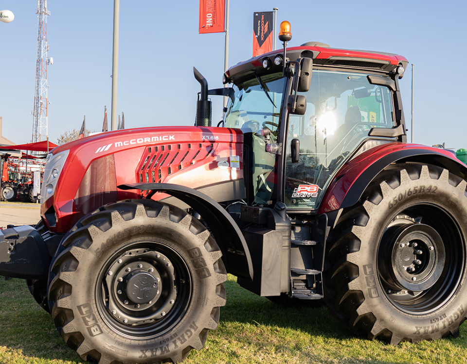 McCormick tractor on display at Nampo 2025